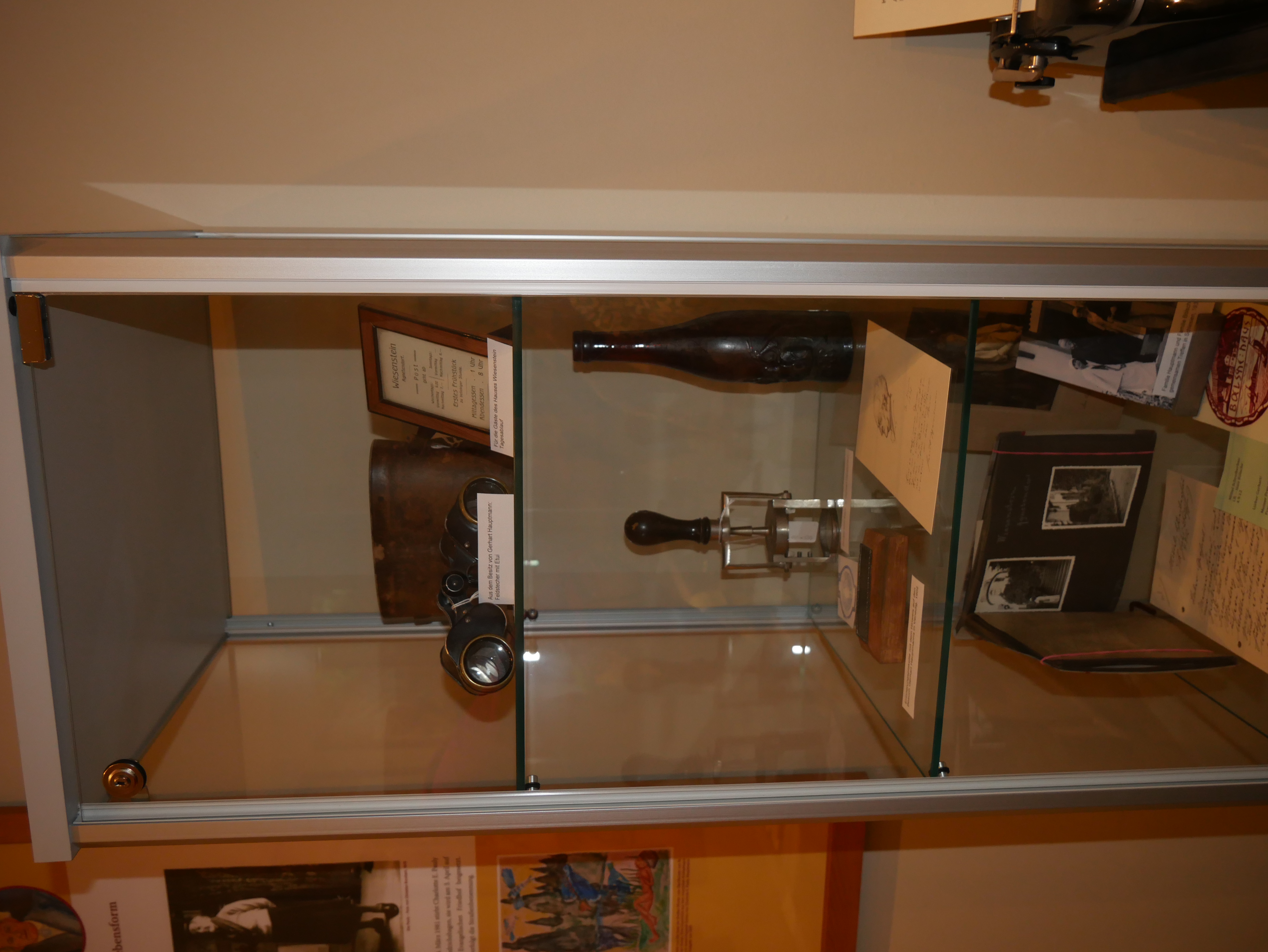 Leihgaben aus dem Gerhart-Hauptmann-Museum Erkner sind derzeit im Dichterkreis-Museum in Berlin-Friedrichshagen zu sehen Leihgaben aus dem Gerhart-Hauptmann-Museum Erkner