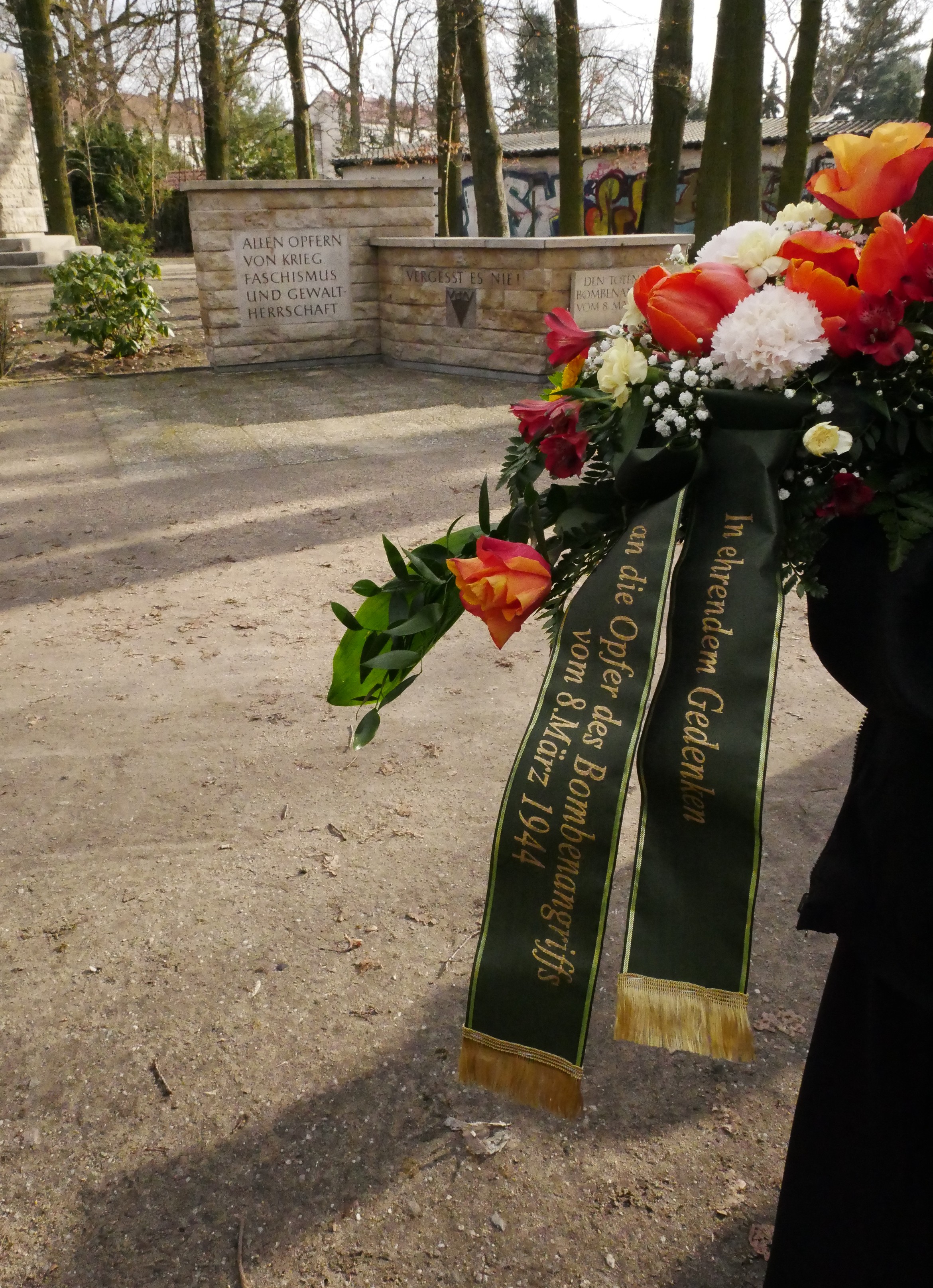 Kranzniederlegung 8. M&auml;rz 2026