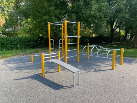 Fitnessplatz am D&auml;meritzsee fertiggestellt