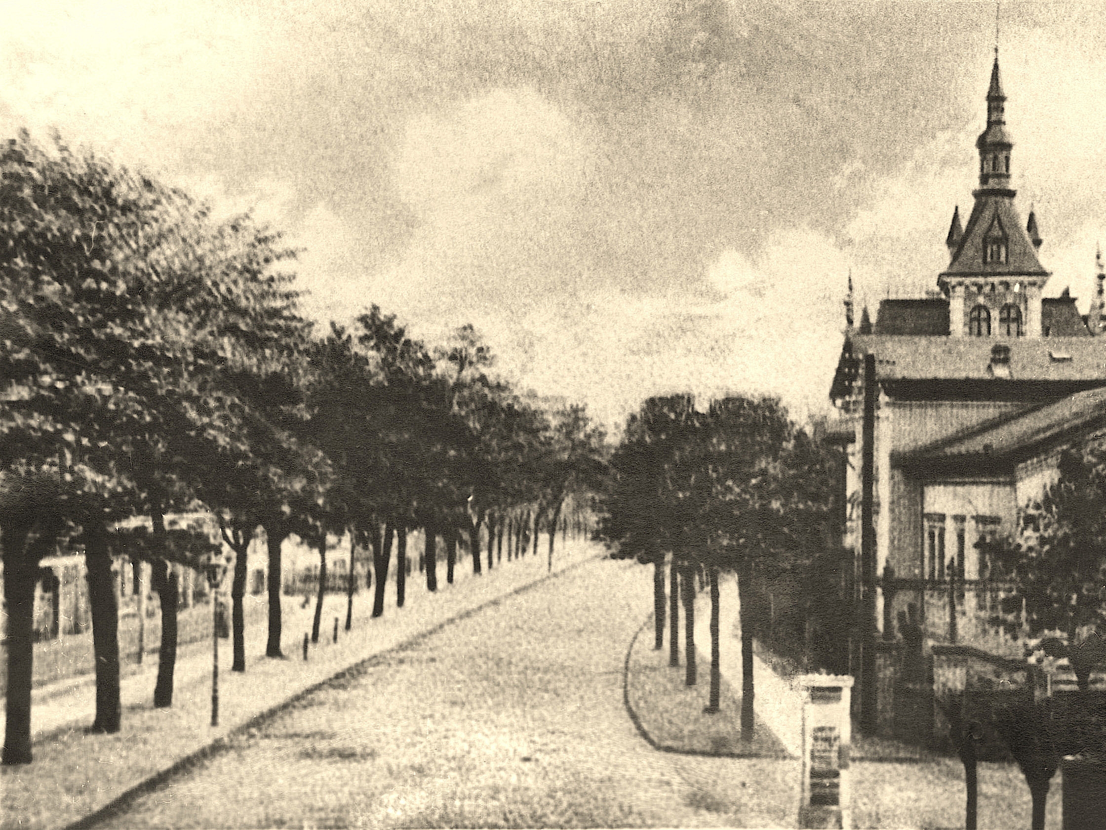 Historisches Foto der Friedrichstraße