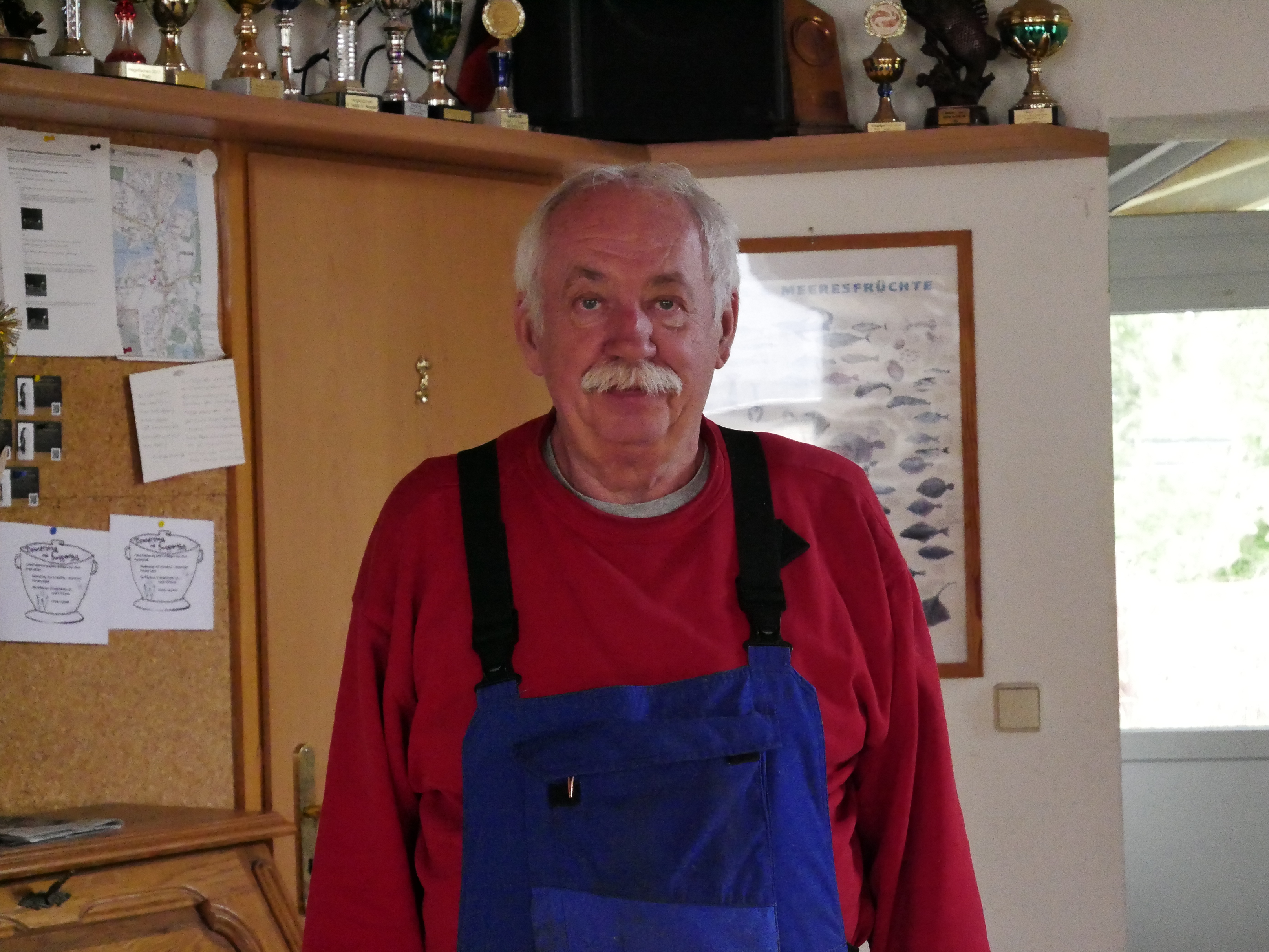 Wolfgang Trogisch leitet seit 30 Jahren den Anglerverein Neuseeland-Erkner e. V.