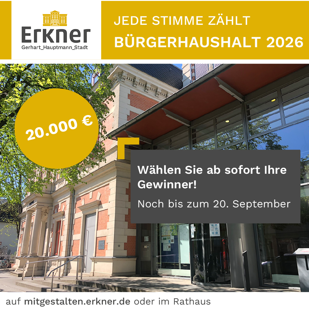 Wahl Bürgerhaushalt 2026