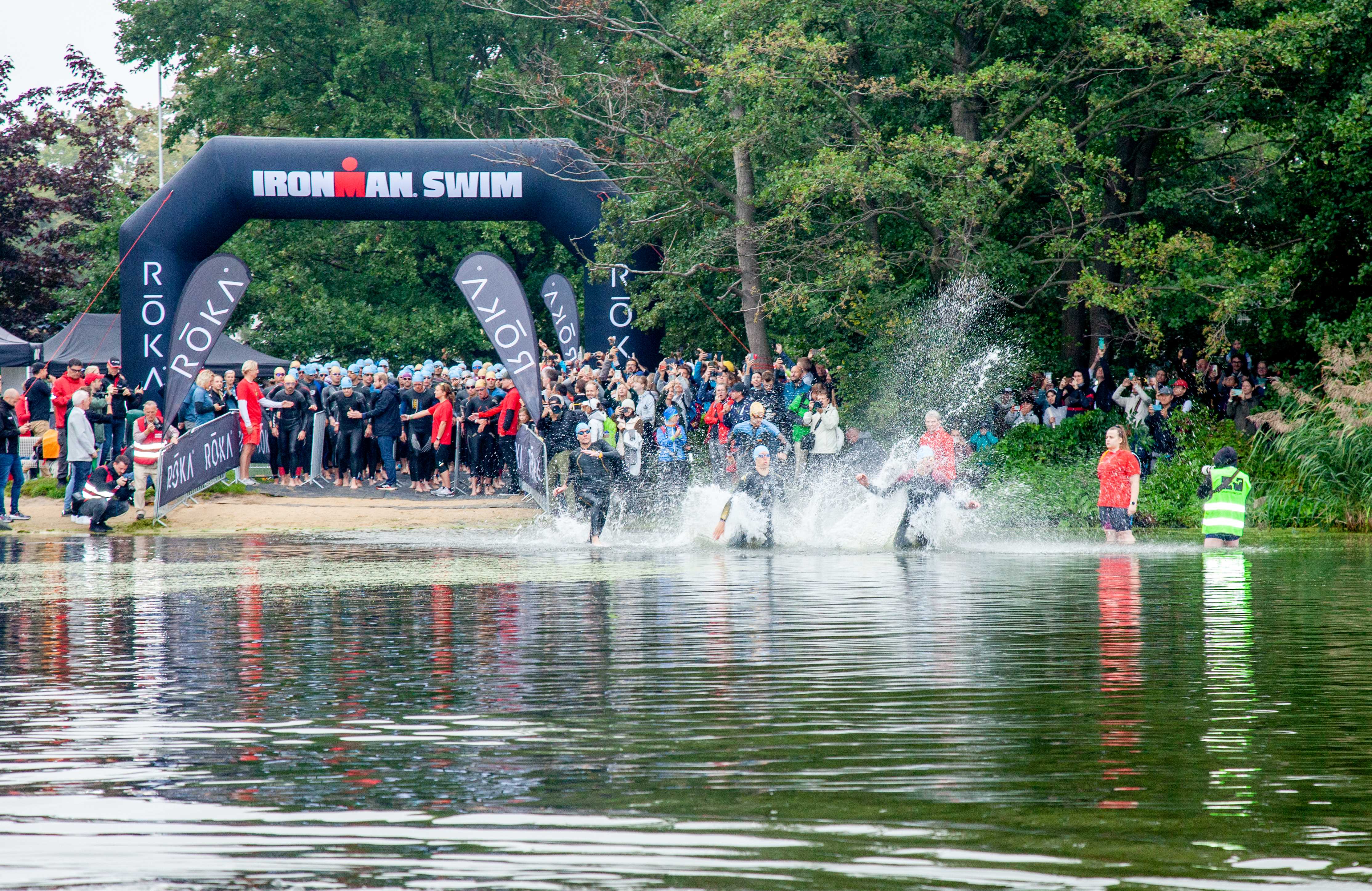 Start Ironman am Dämeritzsee