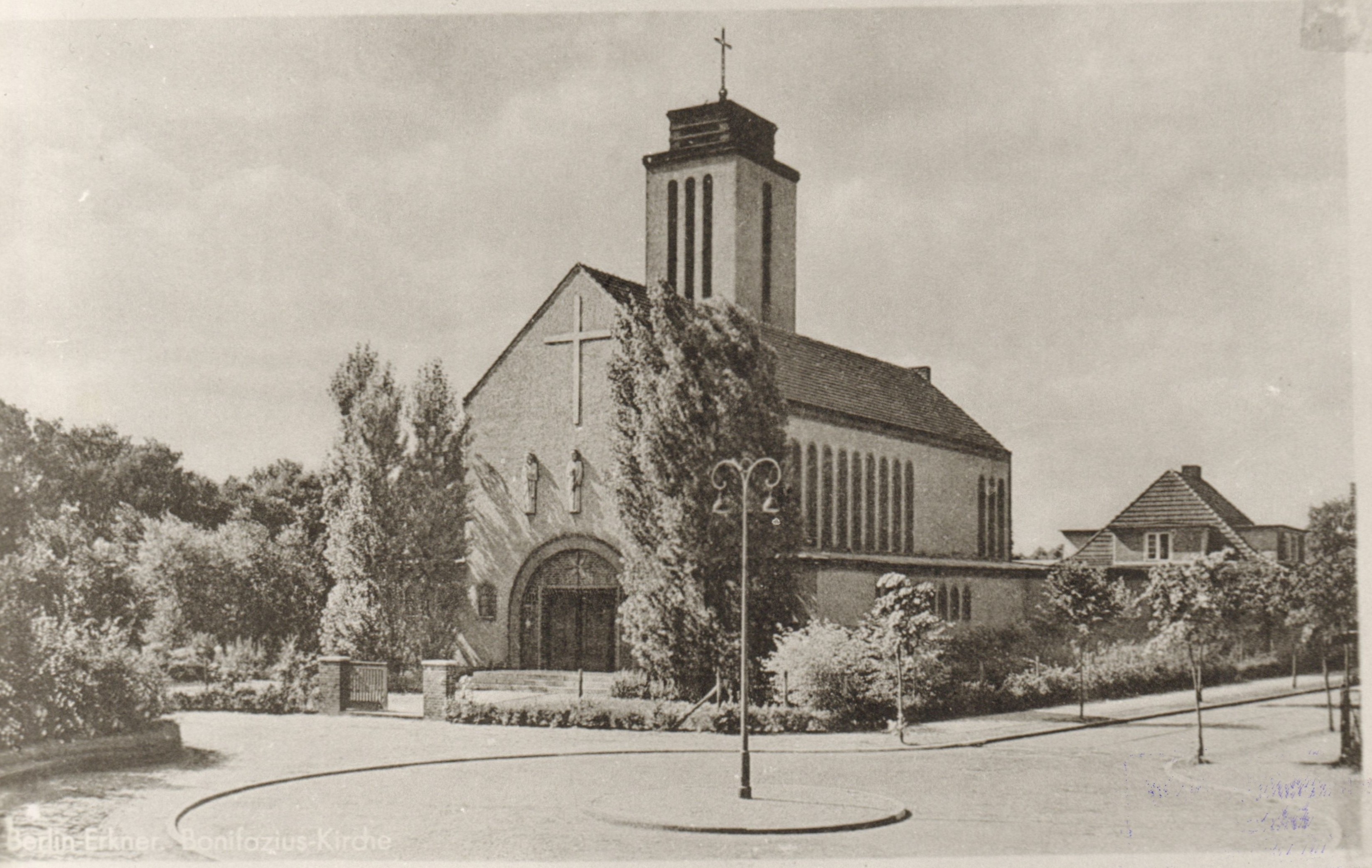 Historisches Foto Katholische Kirche