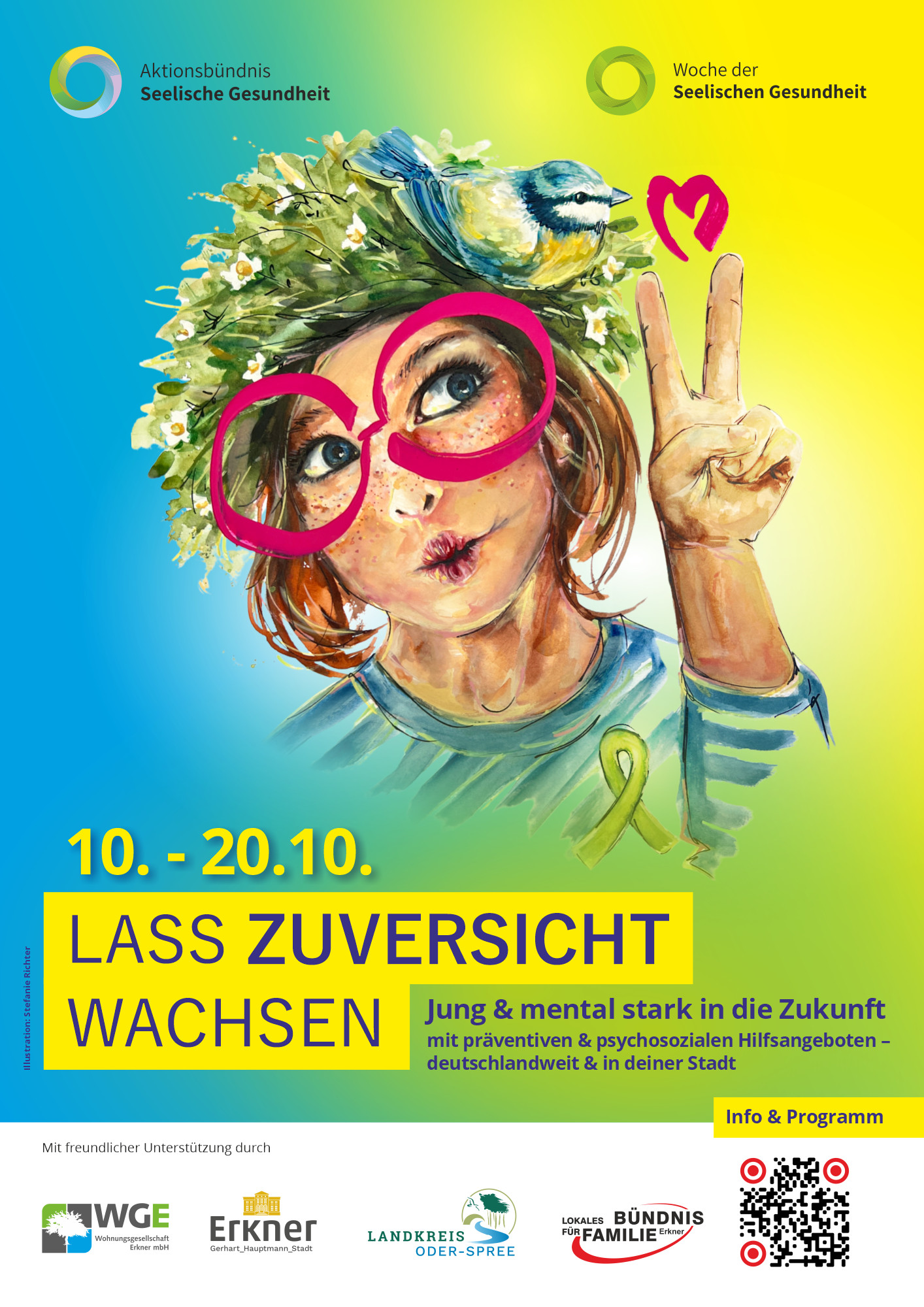 Plakat zur Woche der seelischen Gesundheit