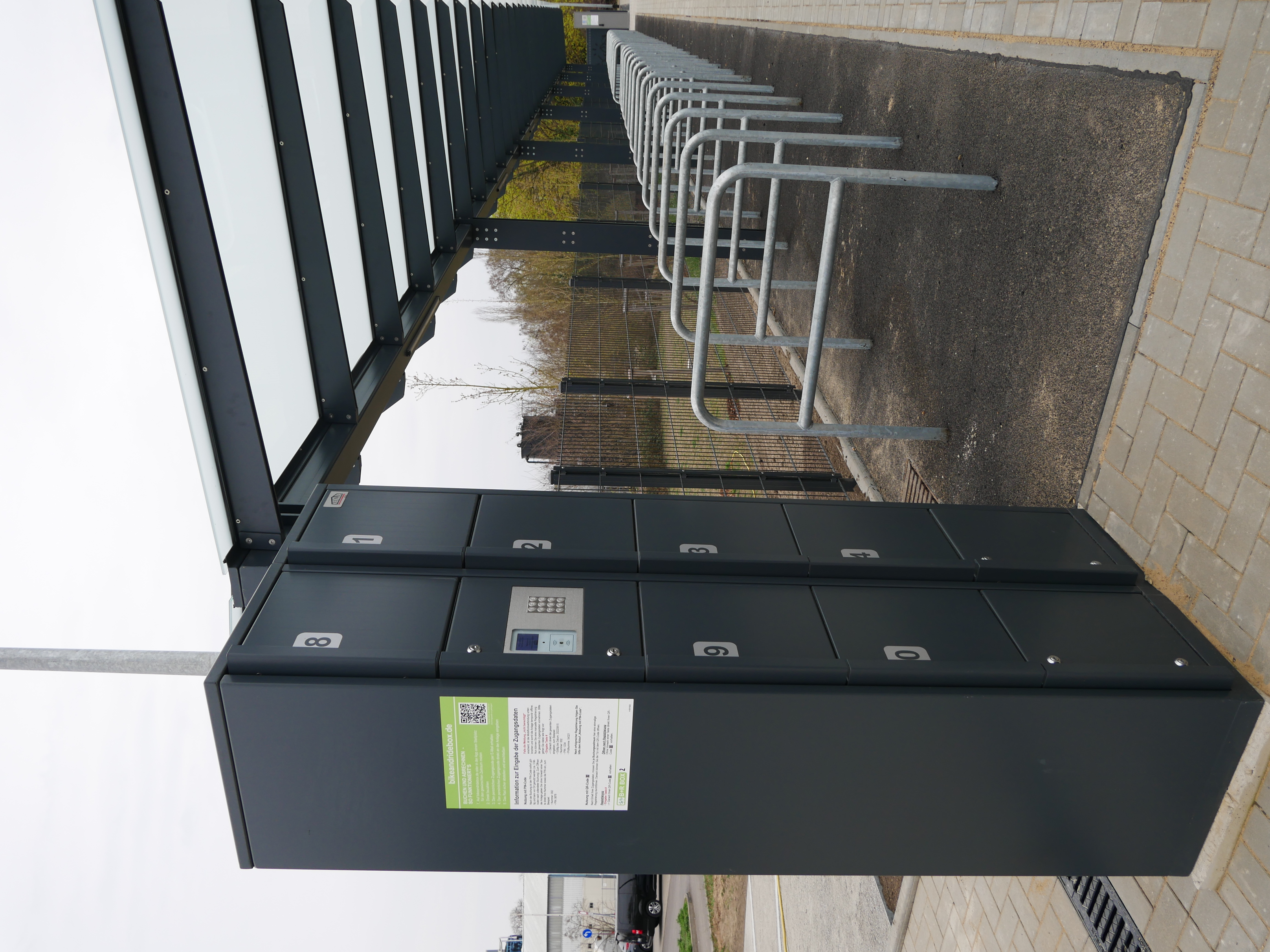 Schlie&szlig;f&auml;cher B+R-Anlage