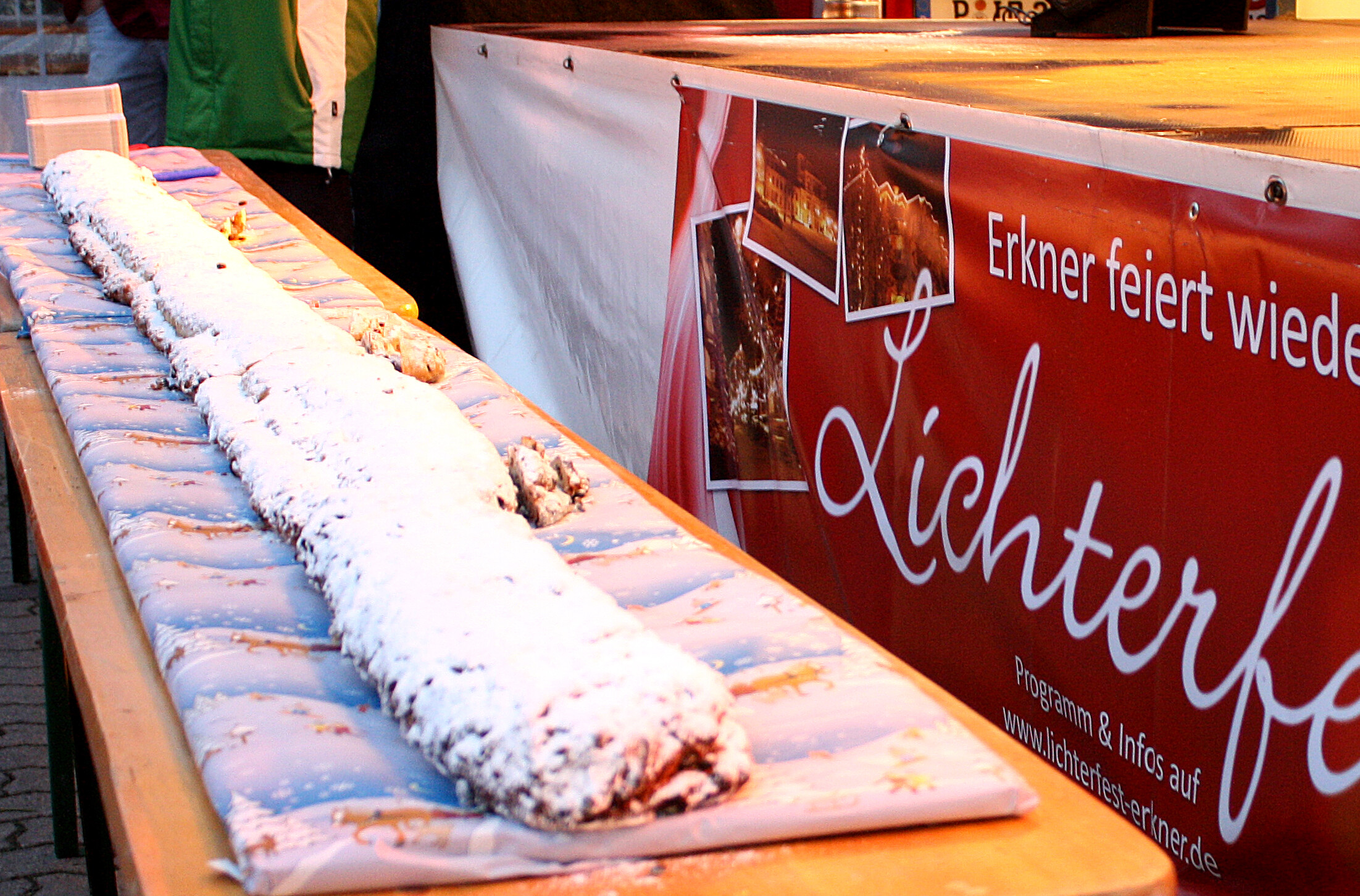 Riesenstollen zum Lichterfest