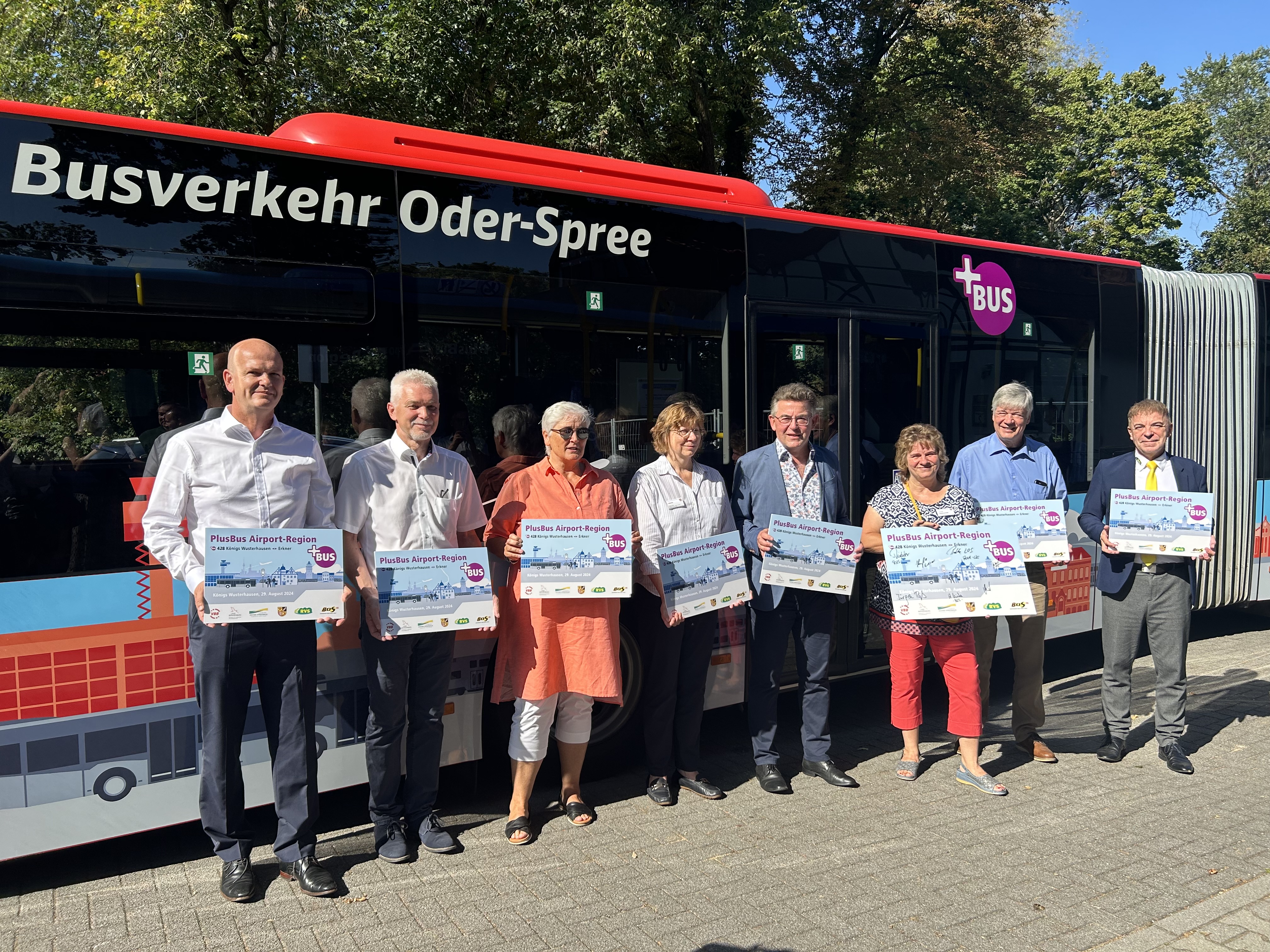 Mit dem Plusbus von Erkner nach Königs Wusterhausen