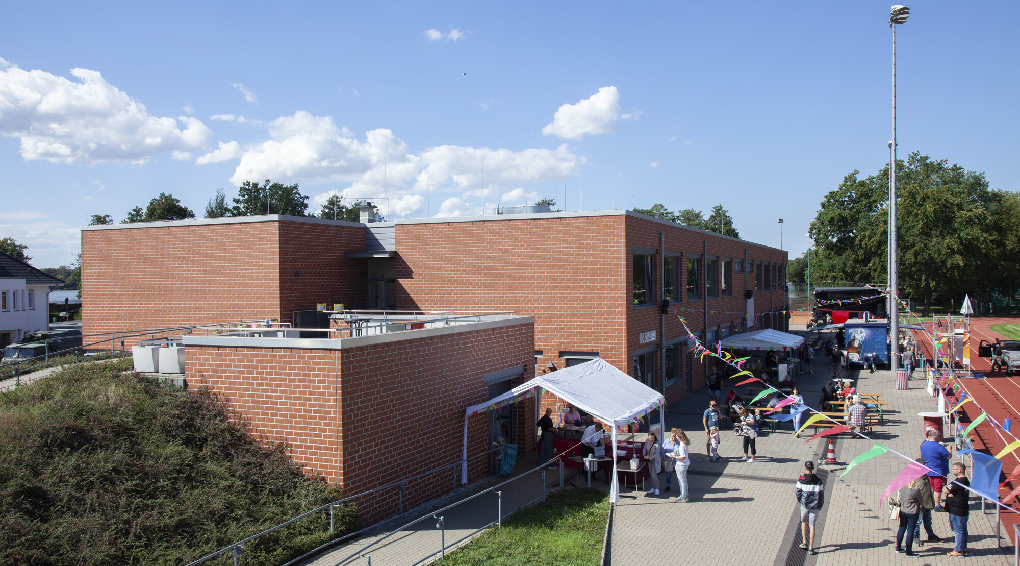 Sportlerhaus des Sportzentrums