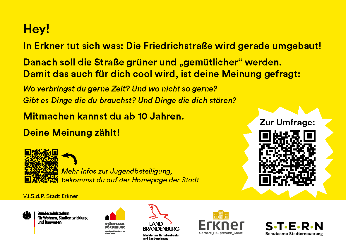 Kinder- und Jugendbeteiligung im Rahmen des Projekts "Grünes Band" Rückseite