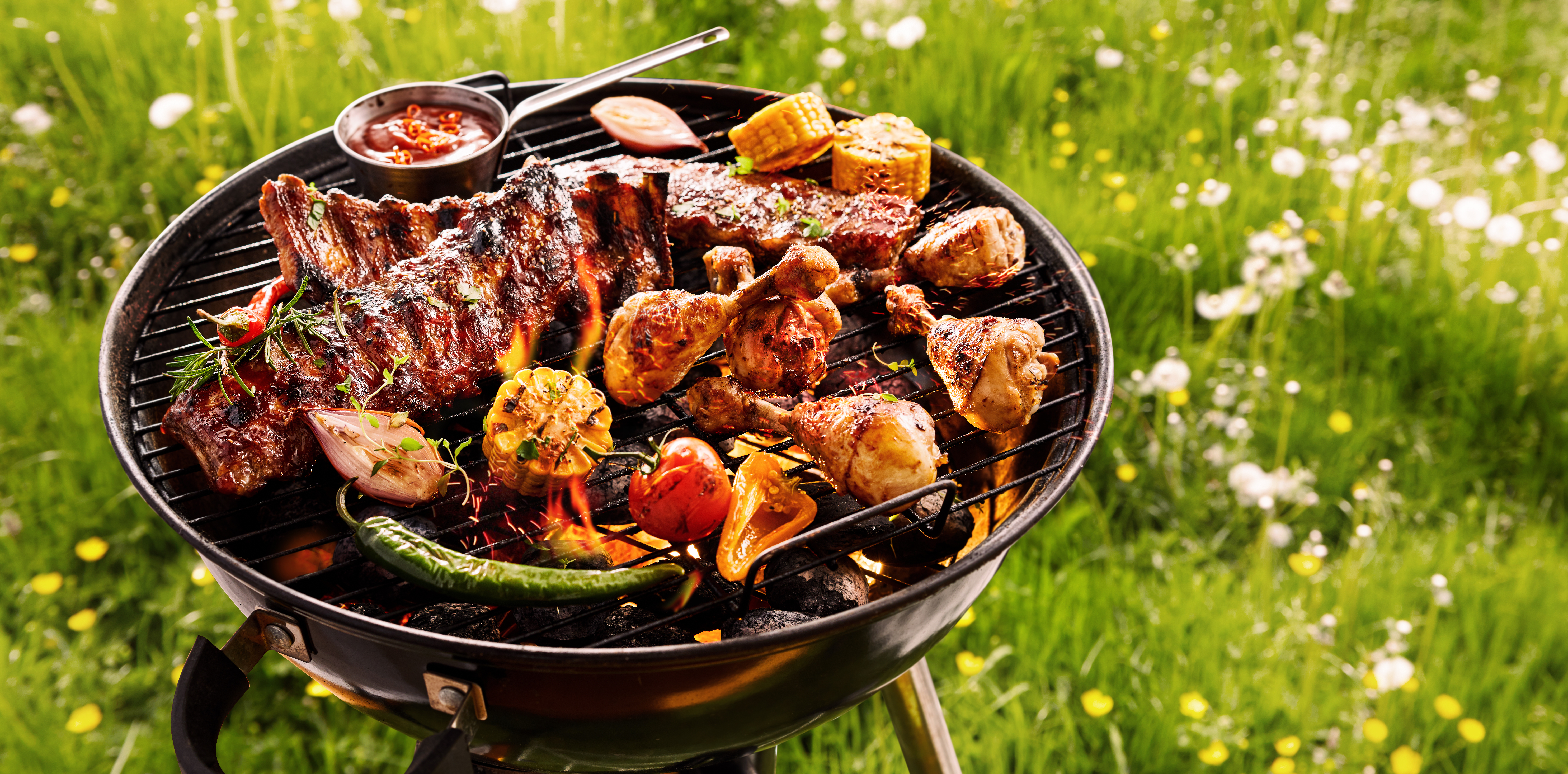 Grillfest im Senioren-Wohnpark
