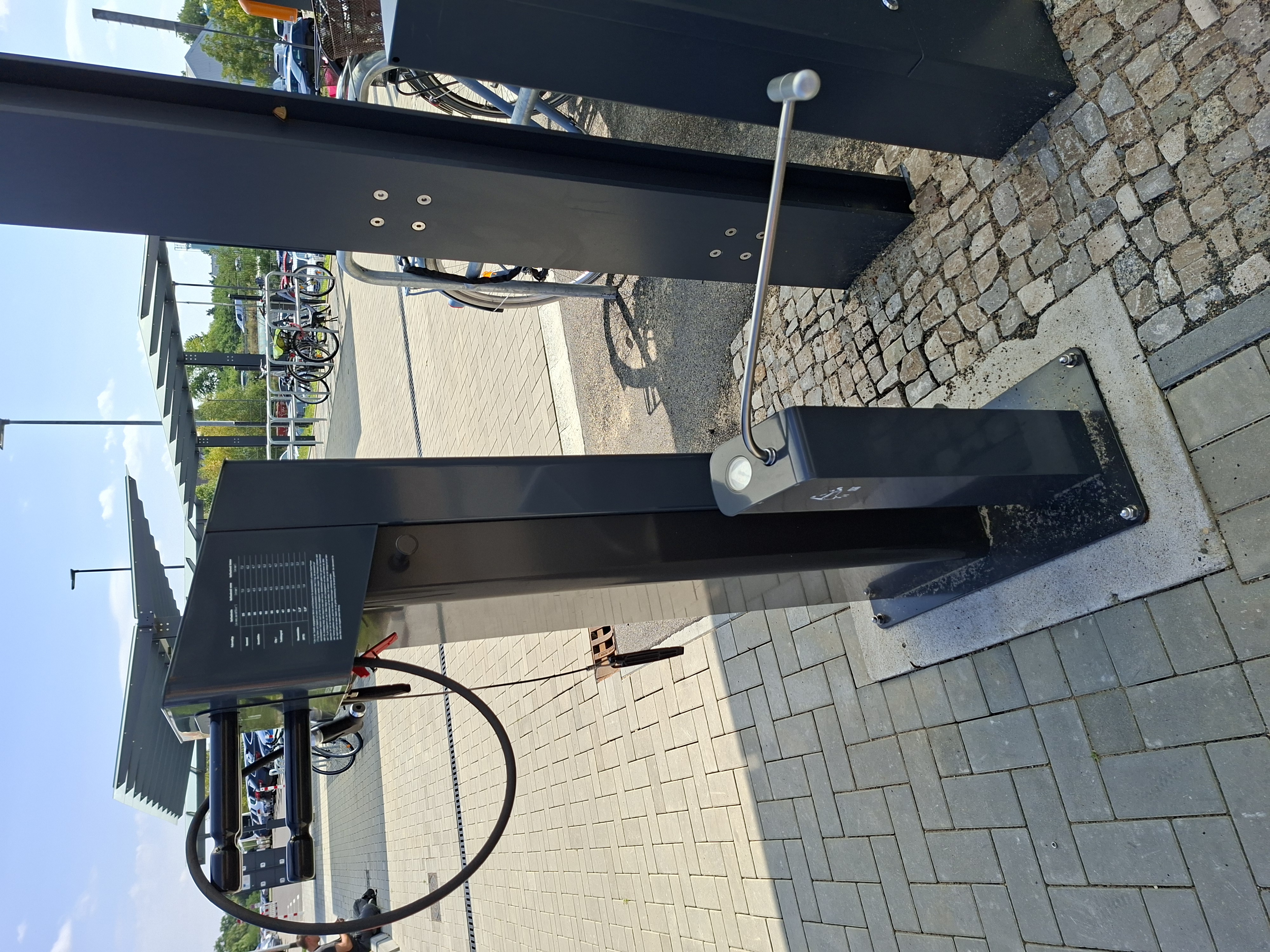 Vandalismus Fahrradreparaturs&auml;ule