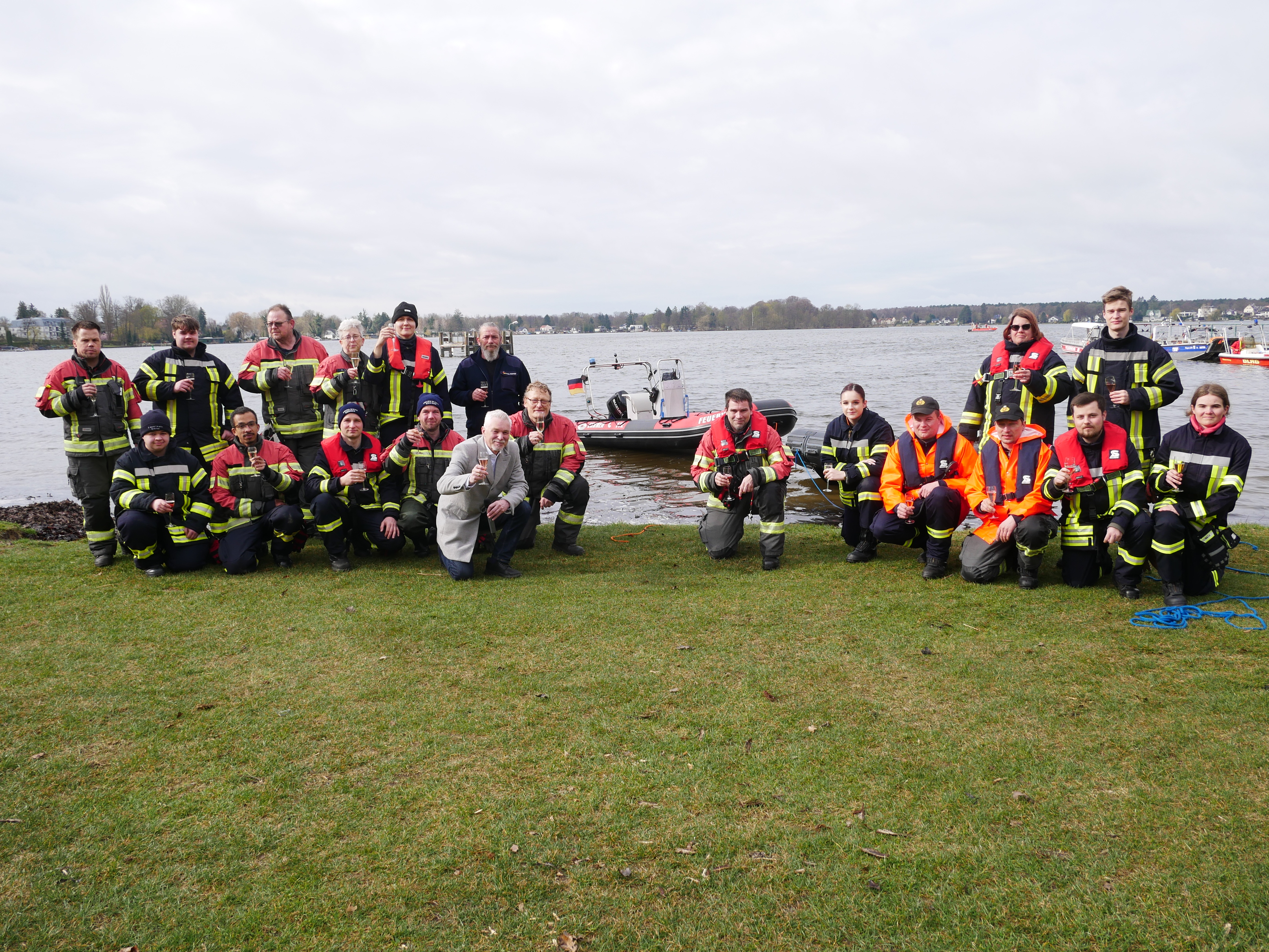 Neues Rettungsboot der Freiwilligen Feuerwehr