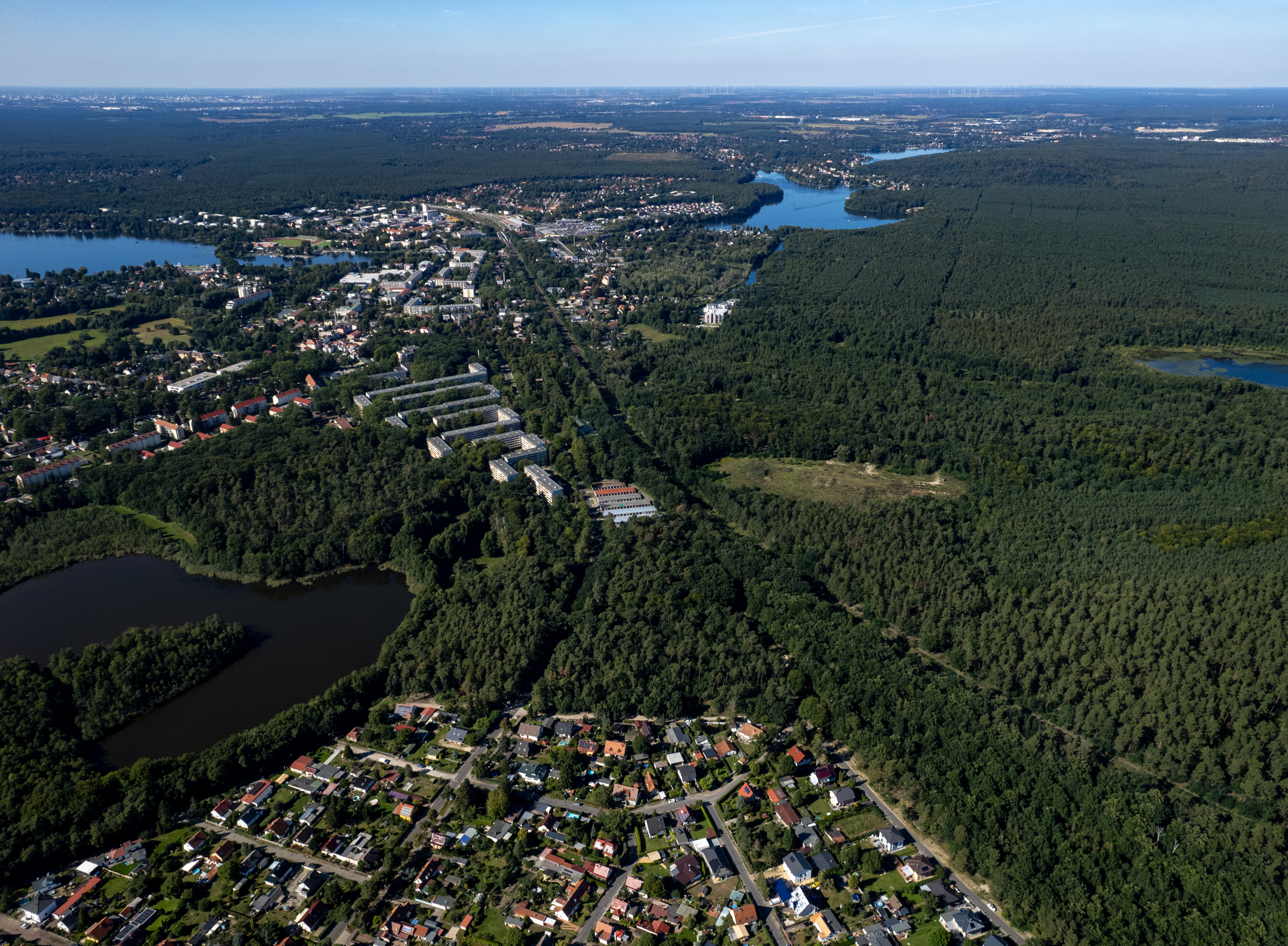 Luftbild Karutzhöhe bis Woltersdorf