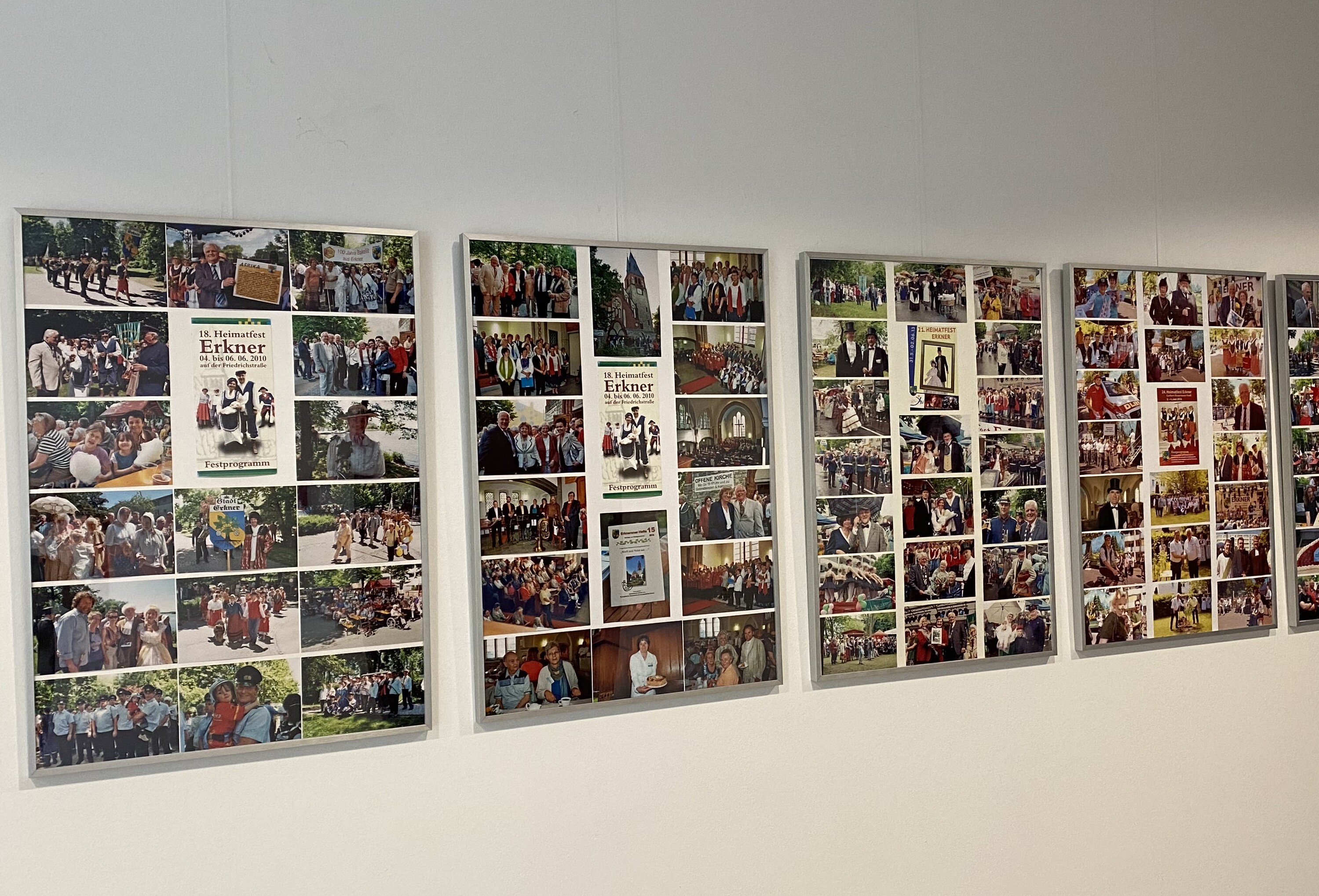 Ausstellung "29 Heimatfeste in Erkner"