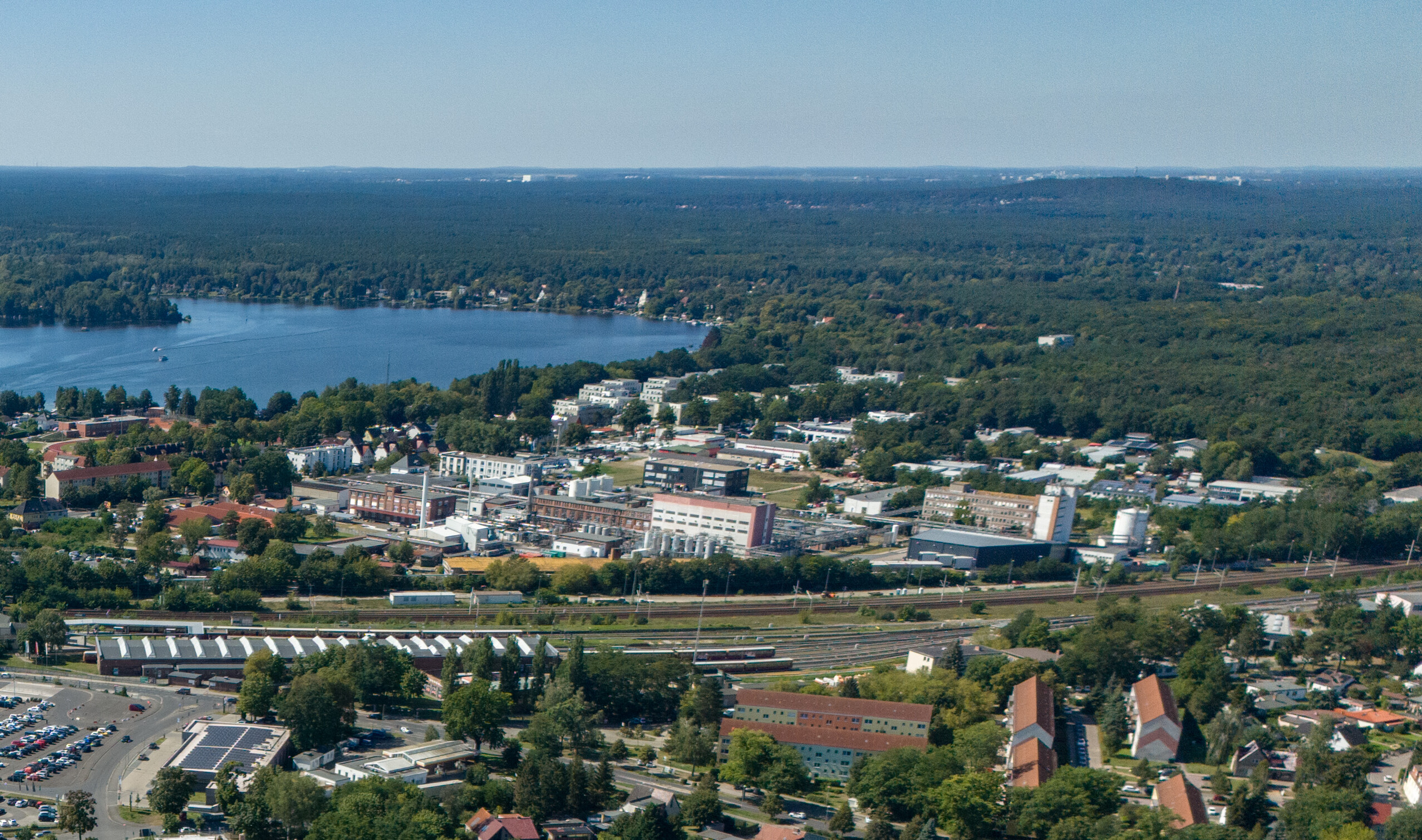 Luftbild Gewerbegebiet